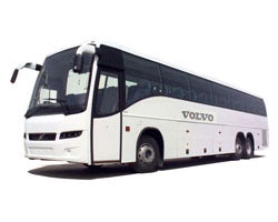 Prepaid Taxi rate from Bhubaneswar Airport to Puri 45 SEATER AC VOLVO BUS