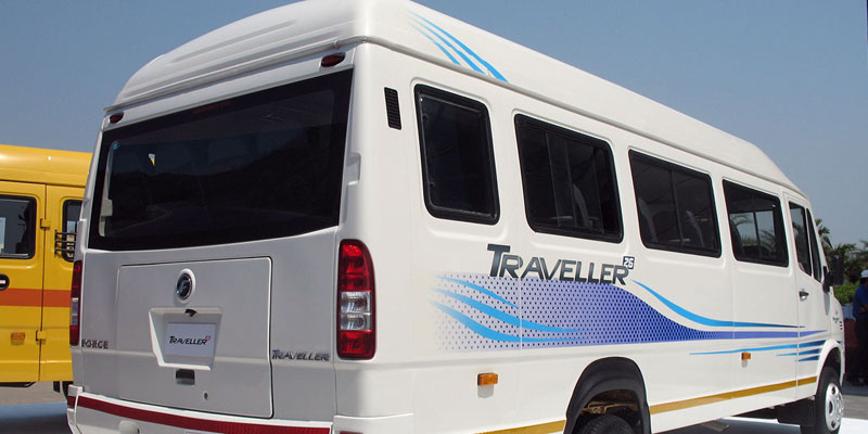 15 Seater AC Luxury Force Traveller - Bhubaneswar Cab Rental