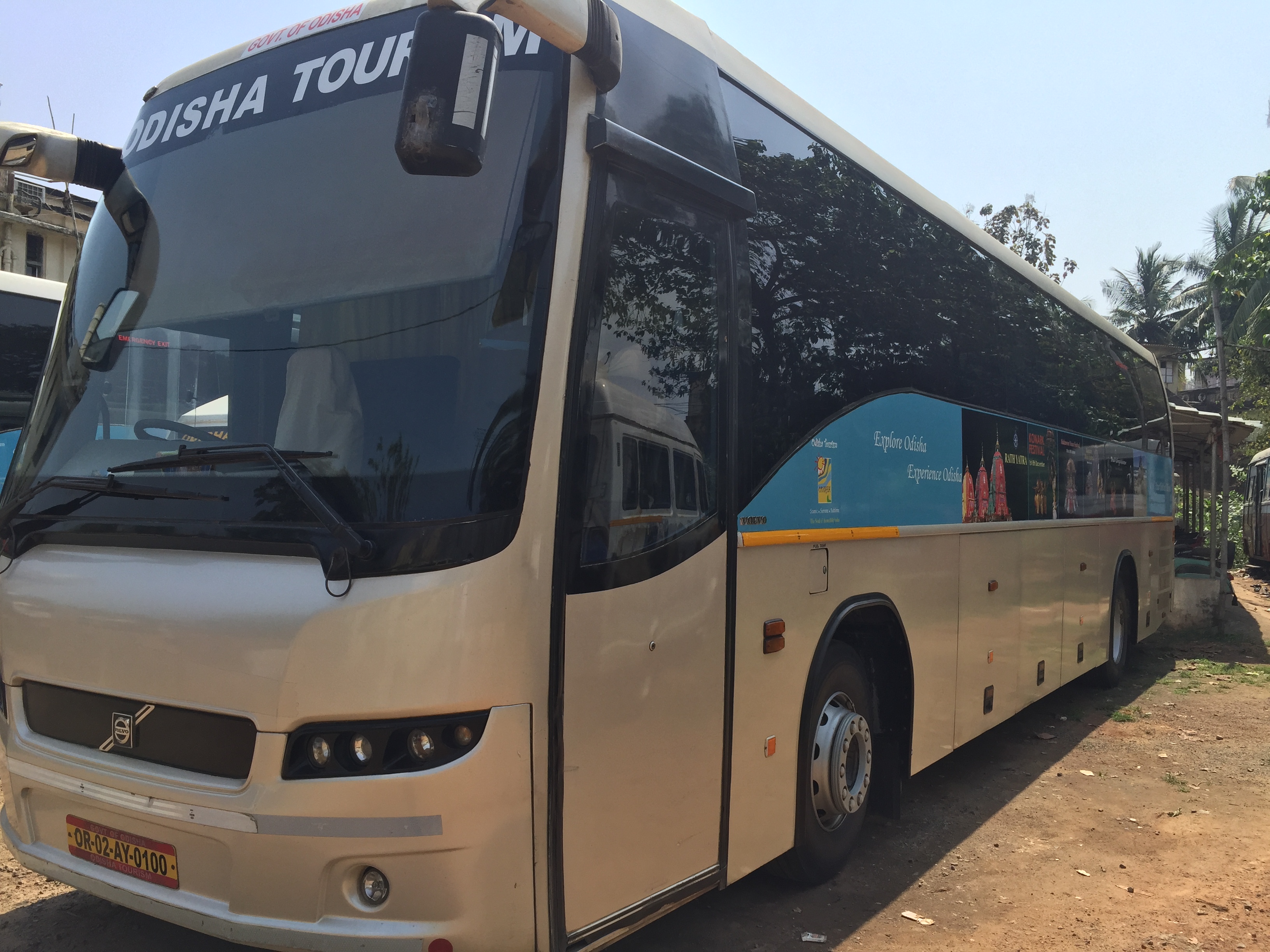 45 Seater AC Volvo Bus - Bhubaneswar Cab Rental