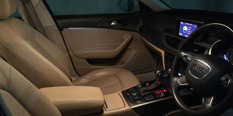 Audi-A6-Interiors - Bhubaneswar Cab rental