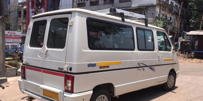 Bhubaneswar to Tripura Taxi Services